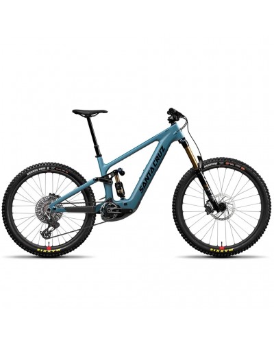 Santa Cruz Bullit 4 C Mullet 27.5/29 Sram GX Eagle AXS 12sp e-MTB, Matte Teal Sparkle
