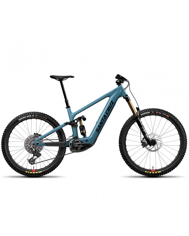 Santa Cruz Bullit 4 C Mullet 27.5/29 Sram GX Eagle AXS 12v e-MTB, Matte Teal Sparkle