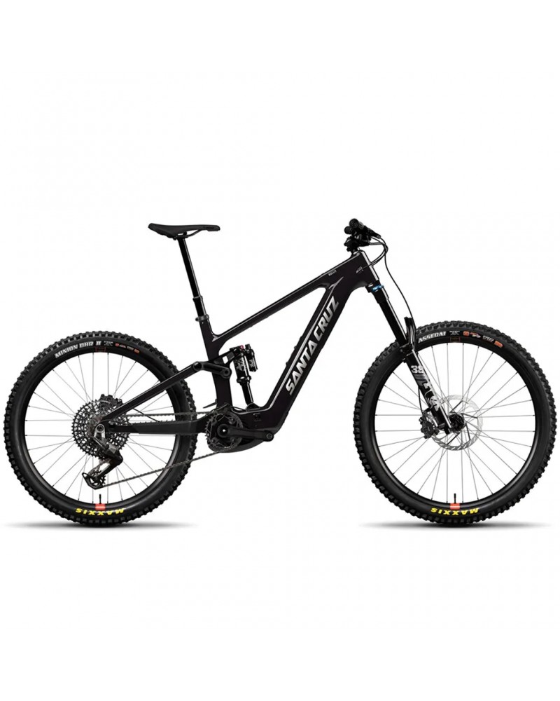 Santa Cruz Bullit 4 CC Mullet 27.5/29 Sram X0 Eagle AXS 12sp Reserve e-MTB, Gloss Black