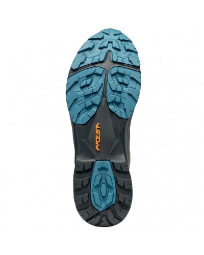 Scarpa Rush 2 Pro GTX Gore-Tex Men's Fast Hiking Shoes, Nubuk Titanium/Ocean