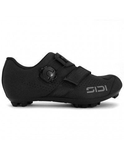Sidi Aertis Women's MTB Cycling Shoes, Black/Black (Suede Leather)