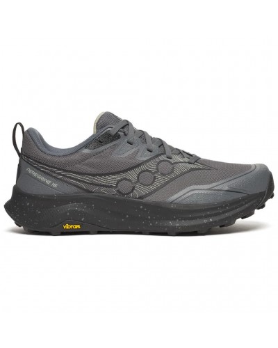 Saucony Peregrine 16 Scarpe Trail Running Uomo, Carbon/Black