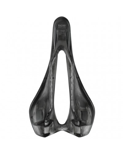 Selle Italia Bicycle Saddle SLR Racing Replica Carbon Superflow, Black