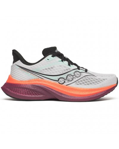 Saucony Endorphin Speed 5 Men's Running Shoes, White/Crimson
