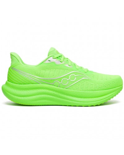 Saucony Triumph 23 Scarpe Running Uomo, Slime/Silver