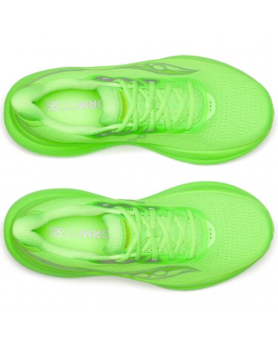 Saucony Triumph 23 Scarpe Running Uomo, Slime/Silver