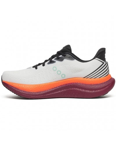 Saucony Triumph 23 Scarpe Running Uomo, White/Crimson