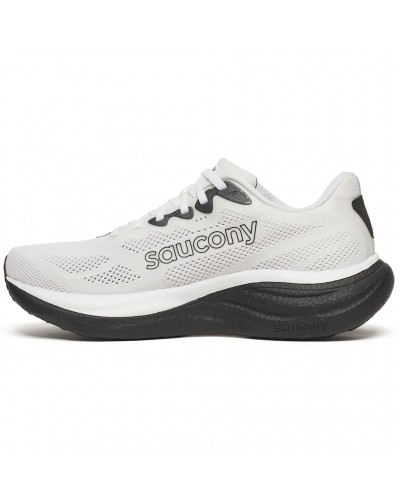 Saucony Ride 19 Scarpe Running Uomo, White/Black