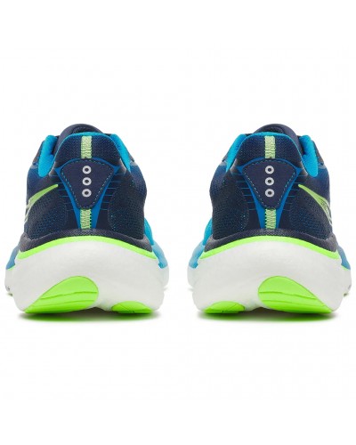 Saucony Ride 19 Men's Running Shoes, Cobalt/Slime