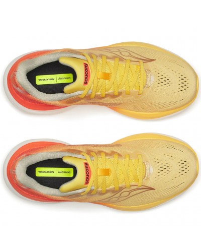 Saucony Ride 19 Men's Running Shoes, Sunrise