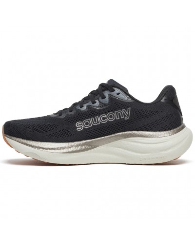 Saucony Ride 19 Scarpe Running Uomo, Black/Pewter