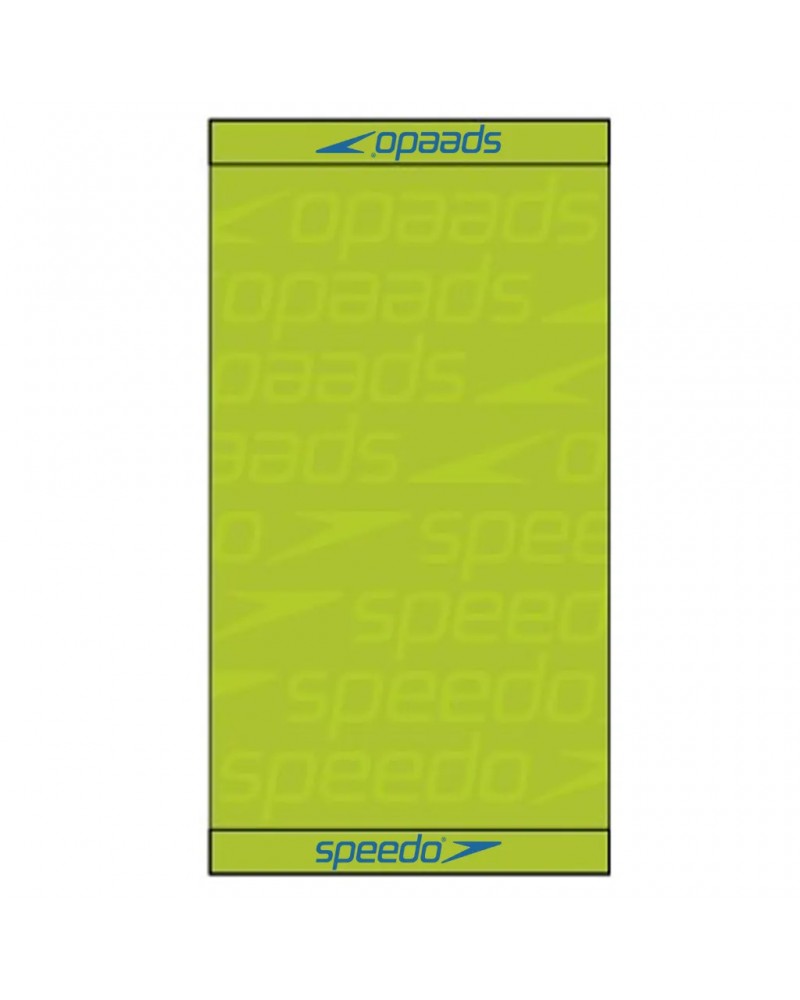 Speedo Jacquard Monoterry Cotton Towel 90x170 cm, Lime Green