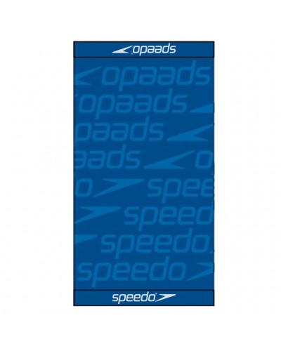 Speedo Jacquard Monoterry Telo in Cotone 90x170 cm, Royal