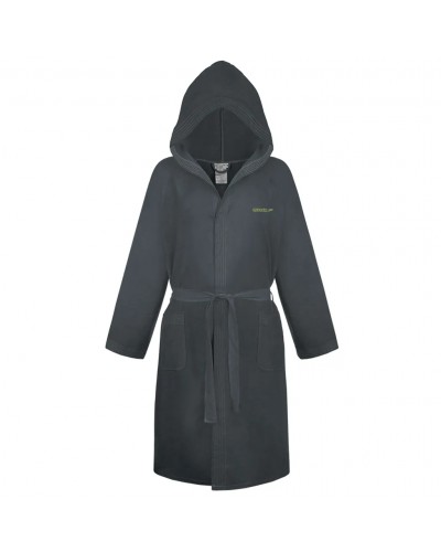 Speedo Accappatoio Unisex in Microfibra, Grigio Scuro