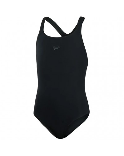 Speedo Endurance+ Medalist Girl's Swimsuit, Black
