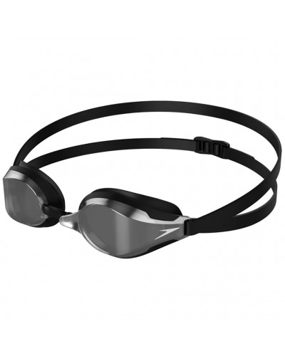 Speedo Fastskin Speedsocket 2.0 Mirror Unisex Swimming Goggle, Black/Silver