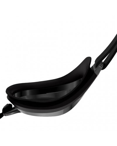 Speedo Fastskin Speedsocket 2.0 Mirror Unisex Swimming Goggle, Black/Silver