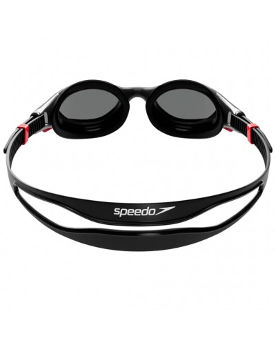 Speedo Biofuse 2.0 Mirror Unisex Swimming Goggle, Black/Silver