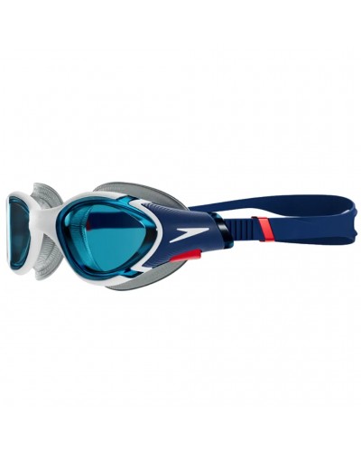 Speedo Biofuse 2.0 Unisex Swimming Goggle, Blue/White