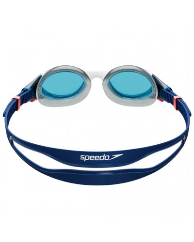 Speedo Biofuse 2.0 Occhialini Piscina Unisex, Blu/Bianco