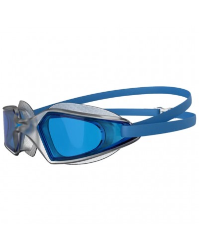 Speedo Hydropulse Unisex Swimming Goggle, Clear/Blue