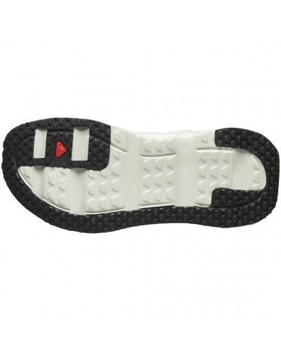 Salomon Reelax Slide 6.0 Women's Recovery Shoes, Vanilla Ice/Vanilla Ice/Black