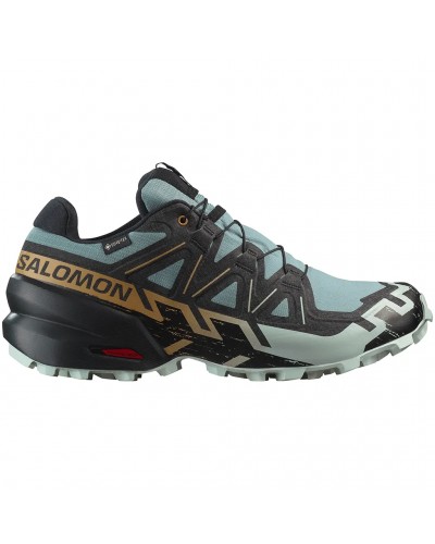 Salomon Speedcross 6 GTX Gore-Tex Men's Trail Running Shoes, Trooper/Black/Wood Thrush