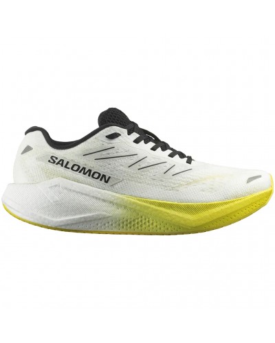 Salomon Aero Blaze 3 Scarpe Running Uomo, White/Black/Blazing Yellow