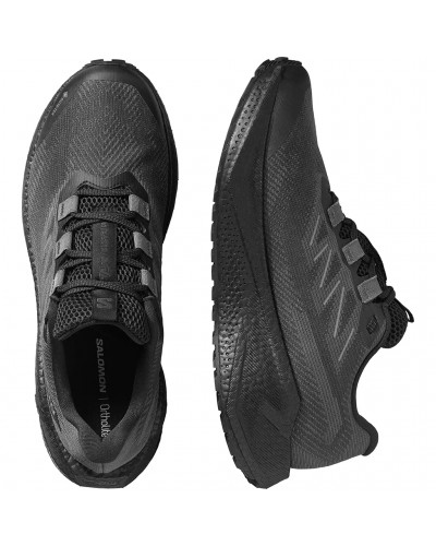 Salomon Aero Blaze 3 GRVL GTX Gore-Tex Men's Trail Running Shoes, Black/Asphalt/Black
