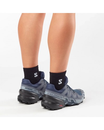 Salomon Speedcross 6 Women's Trail Running Shoes, Spellbound/Black/Tradewinds