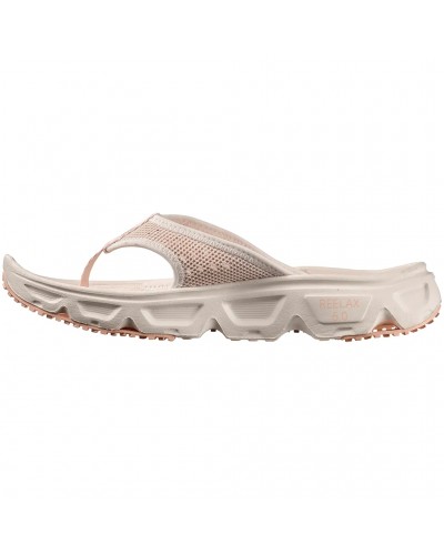 Salomon Reelax Break 6.0 Infradito Donna, Tapioca/Vanilla Ice/Almond Cream