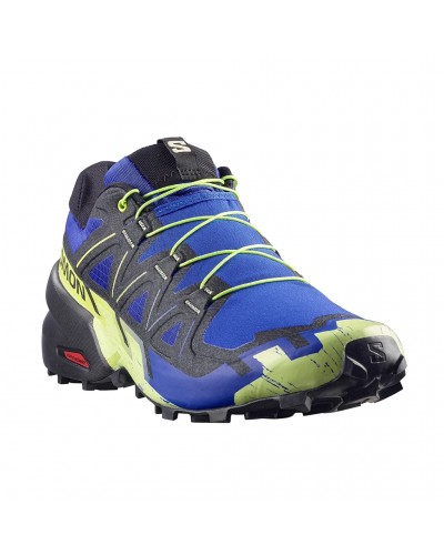 Salomon Speedcross 6 Scarpe Trail Running Uomo, Bluing/Black/Acid Lime