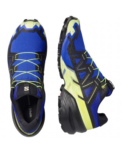 Salomon Speedcross 6 Scarpe Trail Running Uomo, Bluing/Black/Acid Lime