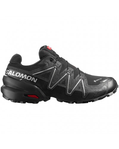 Salomon Speedcross 6 GTX Gore-Tex 20 Years Men's Trail Running Shoes, Black/FTW Silver/Black