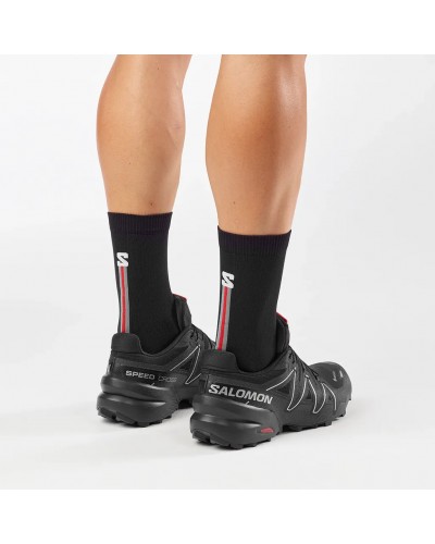 Salomon Speedcross 6 GTX Gore-Tex 20 Years Men's Trail Running Shoes, Black/FTW Silver/Black