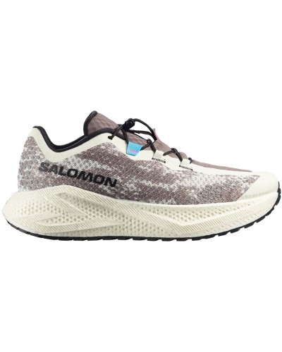 Salomon Aero Glide 4 GRVL Men's Trail Running Shoes, Vanilla Ice/Black/Iron