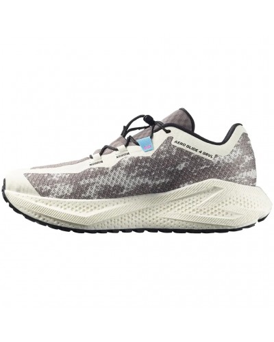 Salomon Aero Glide 4 GRVL Men's Trail Running Shoes, Vanilla Ice/Black/Iron