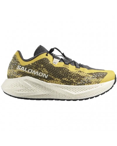 Salomon Aero Glide 4 GRVL Men's Trail Running Shoes, Beachb/Asphalt/Vanilla Ice