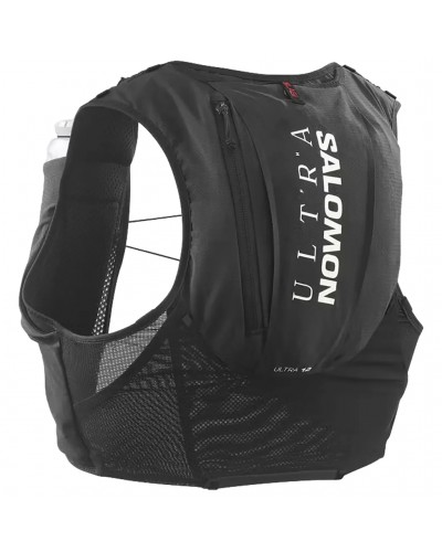 Salomon S/LAB Ultra 12 Set Hydration Running Pack/Vest, Black (2 500 ml Soft Flask Included)
