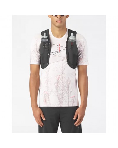 Salomon S/LAB Ultra 12 Set Hydration Running Pack/Vest, Black (2 500 ml Soft Flask Included)
