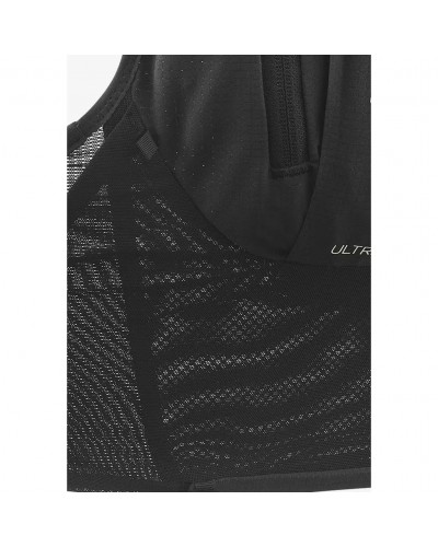 Salomon S/LAB Ultra 12 Set Zaino Gilet Idrico Running, Black (2 Soft Flask da 500 ml Incluse)