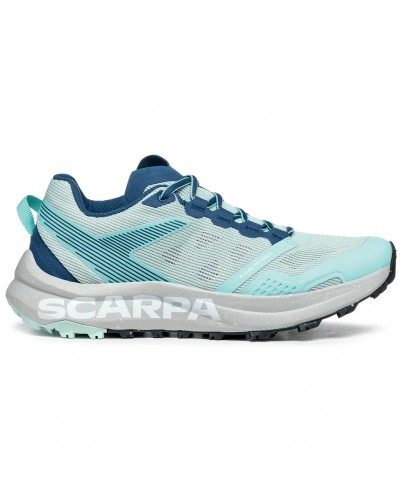 Scarpa Spin Planet Scarpe Trail Running Donna, White/Saffron