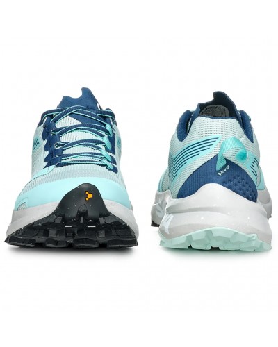 Scarpa Spin Planet Scarpe Trail Running Donna, White/Saffron