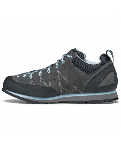 Scarpa Crux Men's Approach Shoes, Shark/Blue Radiance/Gray