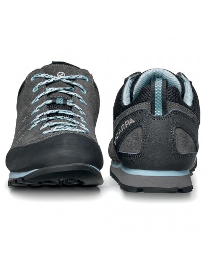 Scarpa Crux Men's Approach Shoes, Shark/Blue Radiance/Gray