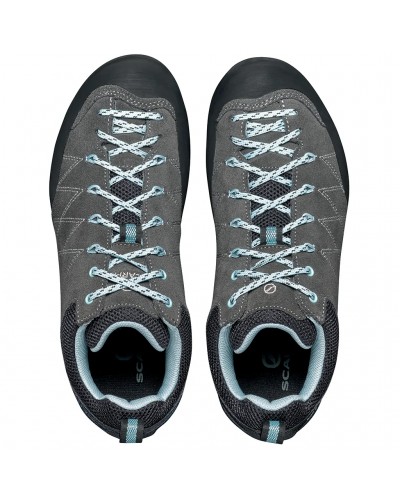 Scarpa Crux Scarpe Avvicinamento Donna, Shark/Blue Radiance/Gray