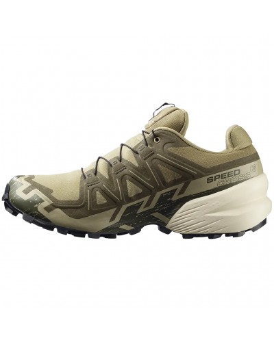 Salomon Speedcross 6 GTX Gore-Tex Scarpe Trail Running Uomo, Aloe/Aspargus Green/Grape Leaf