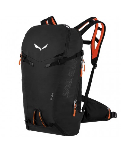 Salewa Sella 26 Ski Mountaineering Backpack, Black Out