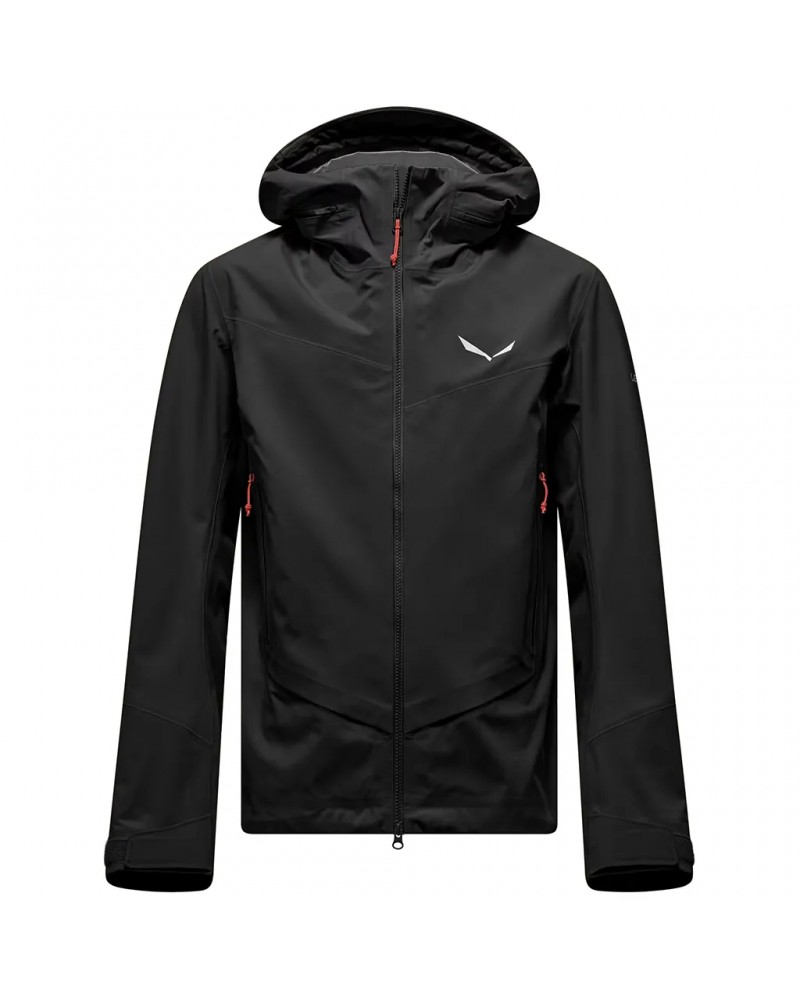 Salewa Ortles 3L ePE GTX Gore-Tex Men's Layers Shell Jacket, Black Out