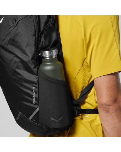 Salewa Pedroc Mate 18 Cycling/Speed Hiking Backpack, Black Out
